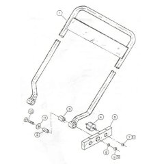 Handle Assembly for Wacker