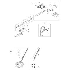 Husqvarna PW 450 Accessories