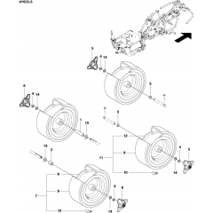 Wheels and Tires for R115 B