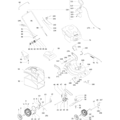 Assembly for Husqvarna R150SV