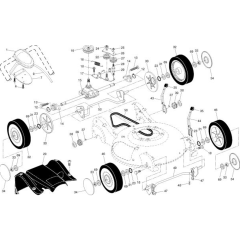 Drive Assembly for Husqvarna R152