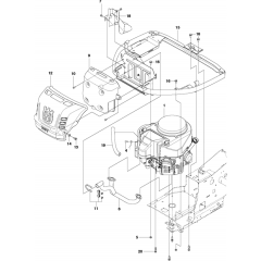 Engine Assembly for Husqvarna