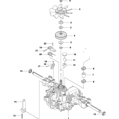 Transmission Assembly for R318