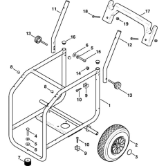 Chassis for Stihl RB 300 K