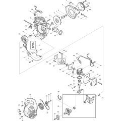 Main Assembly for Makita RBL250