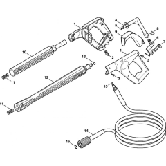 Spray Gun & Lance for Stihl