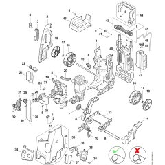 Chassis & Shroud for Stihl RE 150