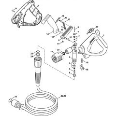 Spray Gun & Hose for Stihl