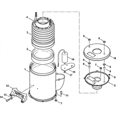 Heat Exchanger for Stihl RE521