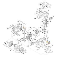 Hose Reel for Stihl REA 60