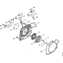 Rewind Starter for Stihl MS181