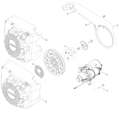 Starting for Kohler RH255