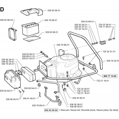 Engine Assembly for Husqvarna