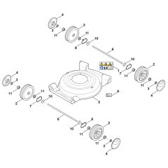 Stihl RM 2.1 R Mower Chassis