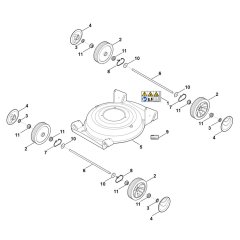 Housing for Stihl RM 2.2 R