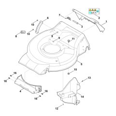Stihl RMA 253.0 Housing