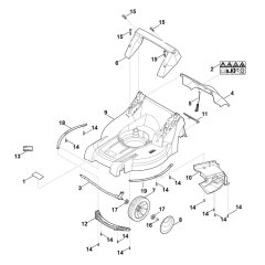 Front Axle Housing for Stihl