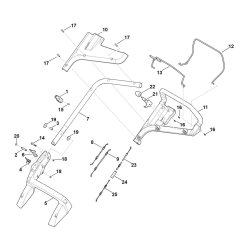 Handle for Stihl RM 448.1 VC