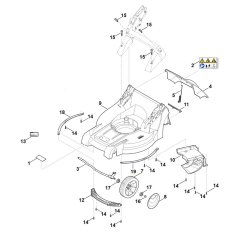 Front Axel Housing for Stihl