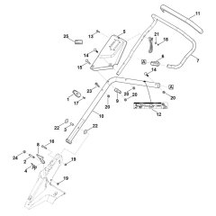 Handle Lower Part for Stihl