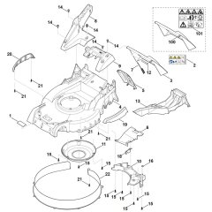 Stihl RM 655.0 YS Housing