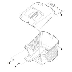Grass Catcher Bag Assembly