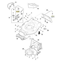 Housing Assembly for Stihl RM 248.3 T