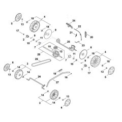 Chassis Assembly for Stihl RM 453.3 T