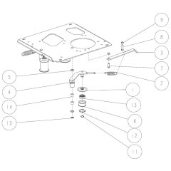 Engine Assembly -3 for OREC RM97 Mower