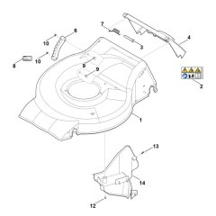 Housing for Stihl RM 253.2 T