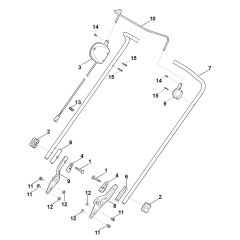 Handle for Stihl RMA 248.0