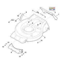 Stihl RMA 248.0 Housing