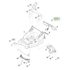 Stihl RMA 443.2 C Mower Housing