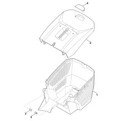 Grass Catcher Bag for Stihl Mower