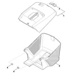 Grass Catcher Bag Assembly