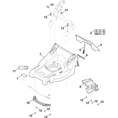 Housing for Stihl RMA 443.0 C