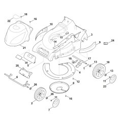 Stihl RME 545.0 C Chassis
