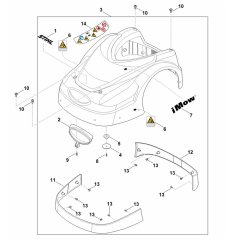 Machine Cover for Stihl RMI 422.0