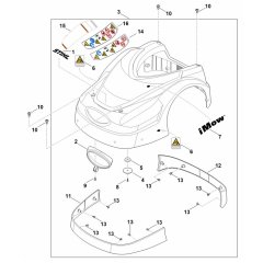 Machine Cover for Stihl RMI 422.0 P