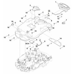 Upper Housing Assembly for Stihl