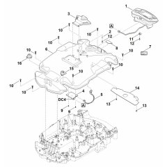 Upper Housing for Stihl RMI 632.0 C