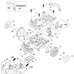 Lower Housing for Stihl RMI 632.0 P