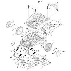 Lower Housing for Stihl RMI 632.1