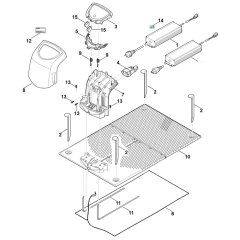 Docking Station for Stihl RMI 632.1 P