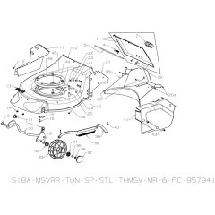 Deck Assembly for Masport Mower