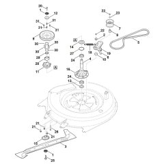 Blade Drive for Stihl Mower
