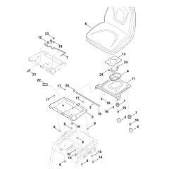 Seat for Stihl RT 4082.1