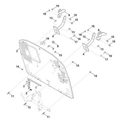 Back Panel for Stihl RT 4082.1