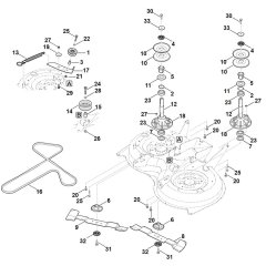 Blade Drive for Stihl RT 5097.1 Z