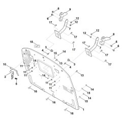 Back Panel for Stihl RT 5097.1 Z